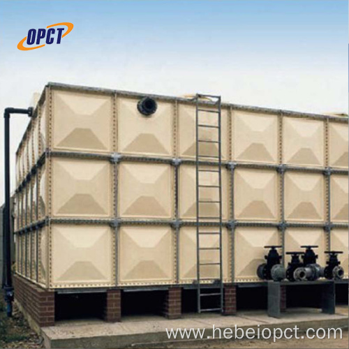frp/grp sectional water tank,200m3 fiberglass water tank